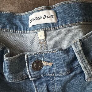 Studio Blue High-Rise Women's Jeans - Light Blue Wash